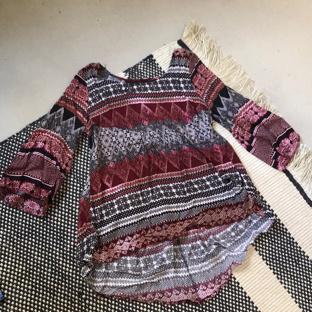 Francesca’s Bell Sleeve Blouse